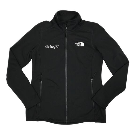 THE NORTH FACE Skyline Fleece Jacket Women M Black Full Zip Outdoor Comfy Sporty - Picture 2 of 11